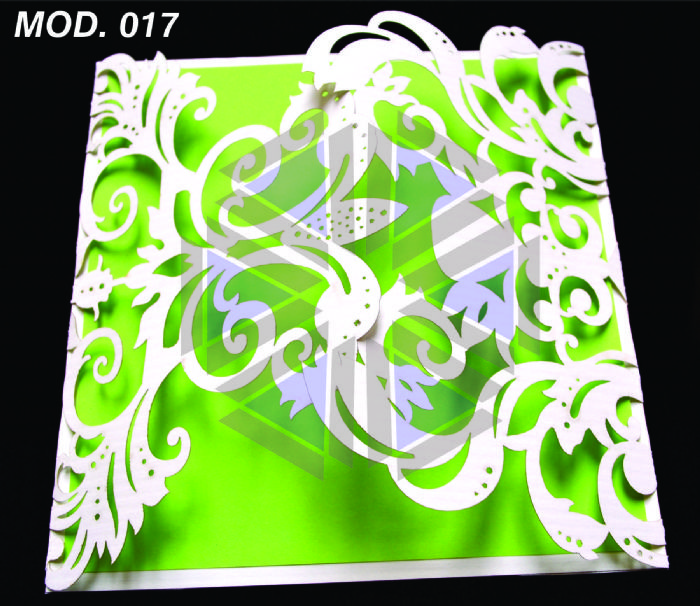Corte de invitaciones a papel